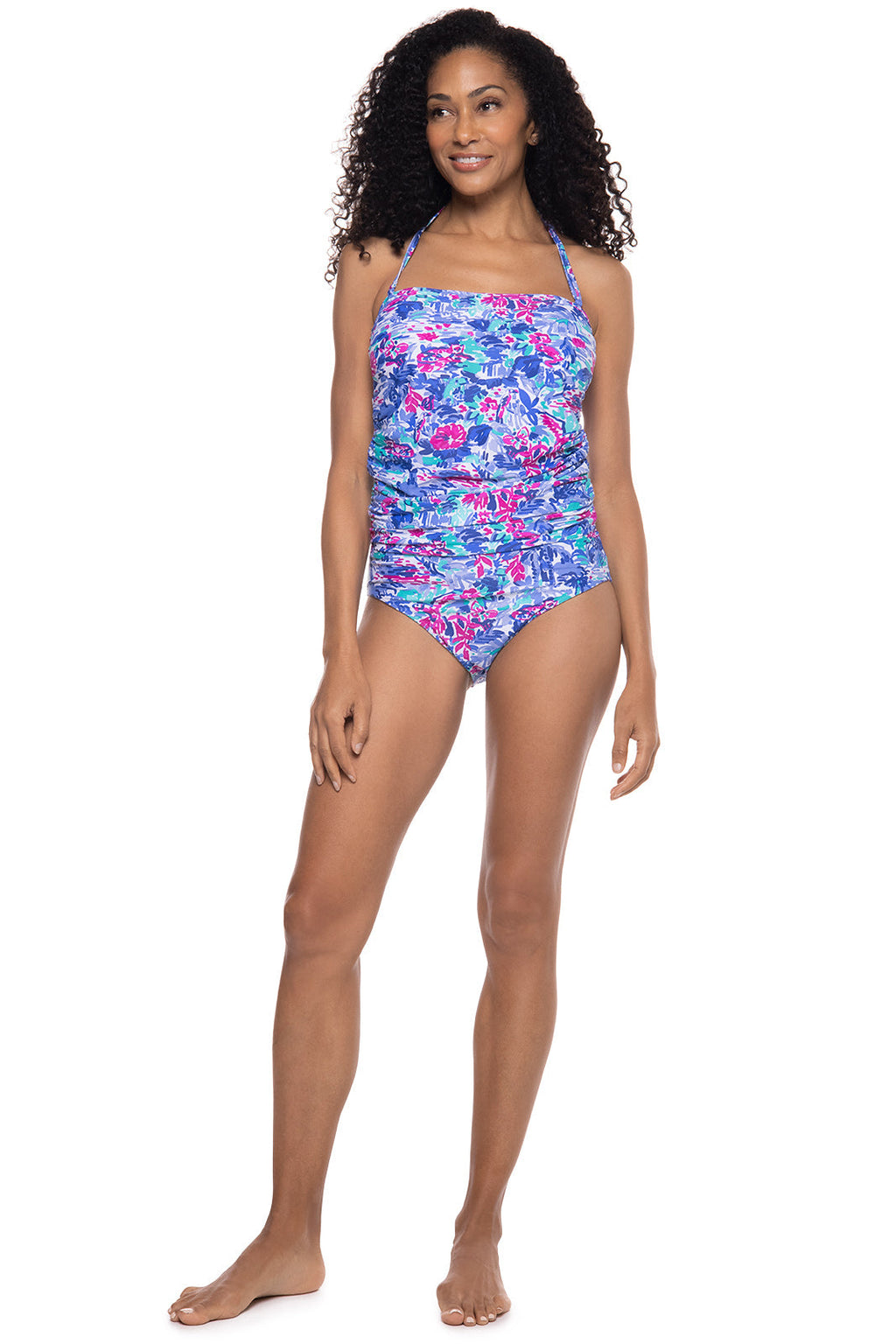 Women's Lanikai 3-in-1 Swim Bottoms | Multicolor Painted Rainforest