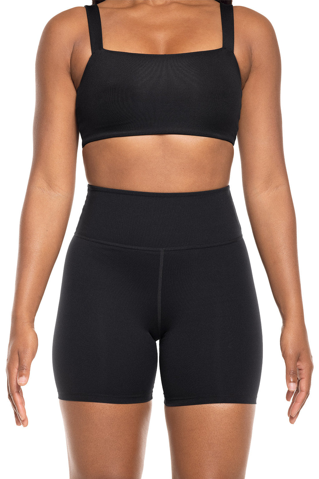 Women's Shavasana High Rise Yoga Shorts | Black