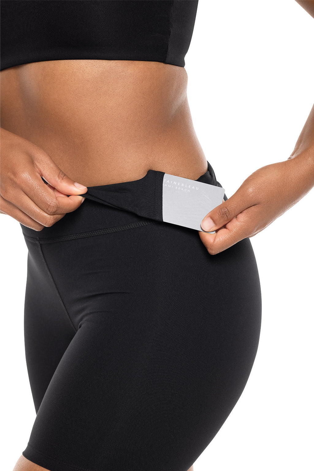 Women's Shavasana High Rise Yoga Shorts | Black