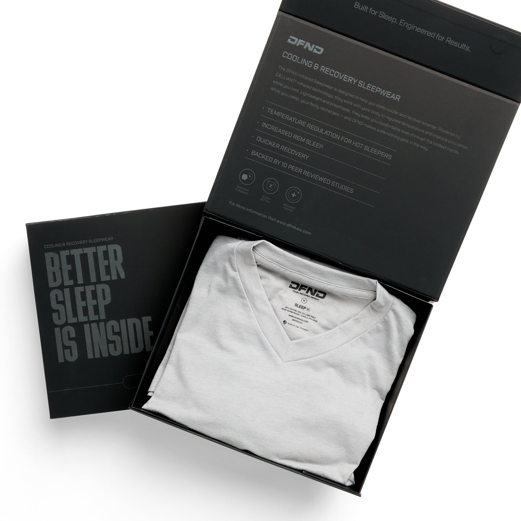 DFND Cooling Recovery Sleepwear LS Shirt