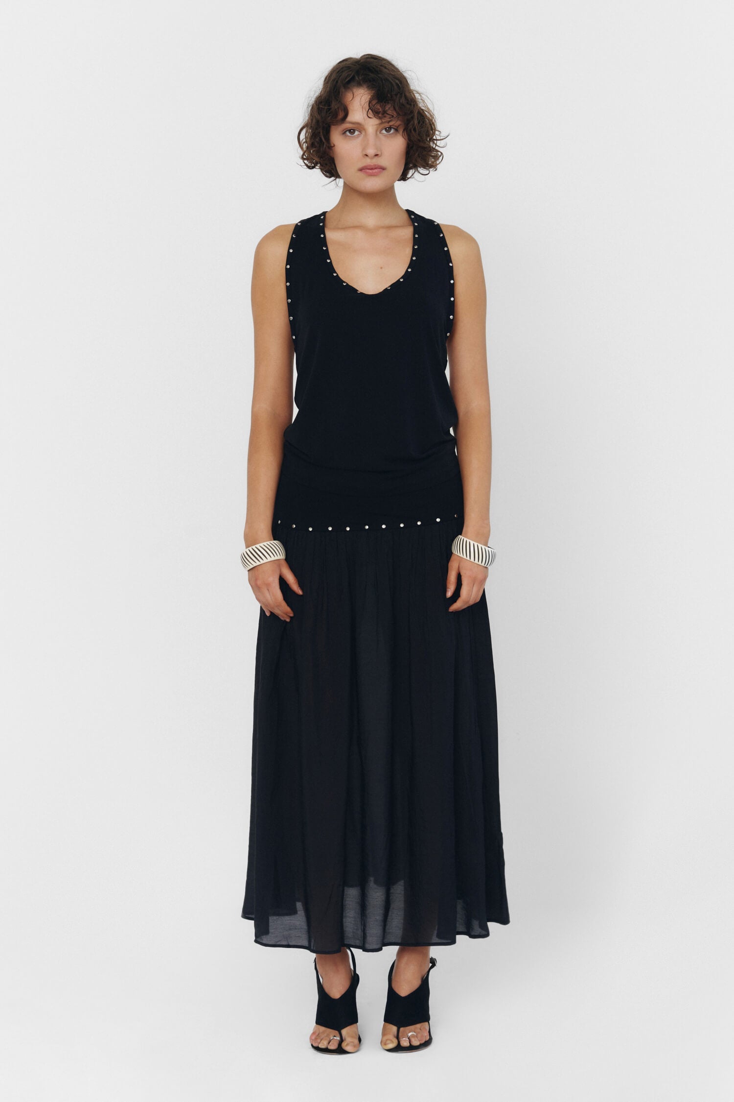 YUAN TANK TOP IN BLACK