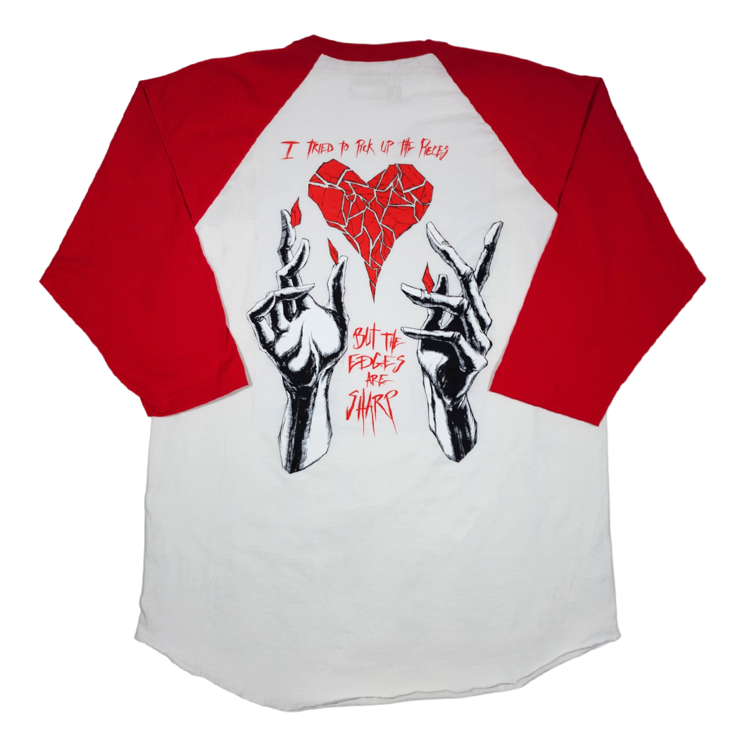 Sharp Edges 3/4 Sleeve T-Shirt