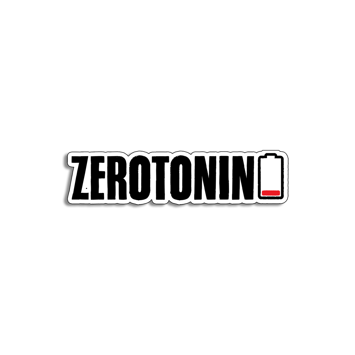 Zerotonin Sticker